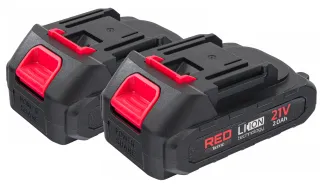 PIŁA ŁAŃCUCHOWA AKUMULATOROWA GAŁĘZIÓWKA 21V RED TECHNIC RTMPA0064 - 7
