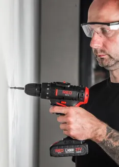 WIERTARKO WKRĘTARKA AKUMULATOROWA 21V MOCNA WKRĘTAK ZAKRĘTARKA 2xAKU RTWA0075 - 3