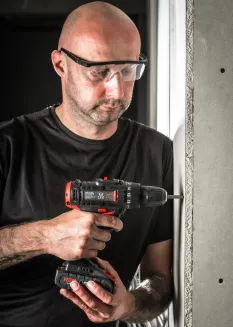 WIERTARKO WKRĘTARKA AKUMULATOROWA 21V MOCNA WKRĘTAK ZAKRĘTARKA 2xAKU RTWA0075 - 4