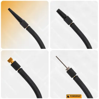 KOMPRESOR SAMOCHODOWY AKUMULATOROWY 10 BAR DO OPON AUTA ROWERU PIŁEK PM-KAP-150T - 8