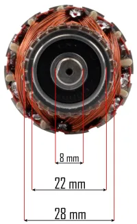 Wirnik do aeratora PM-AEW-2550M-WI - 10