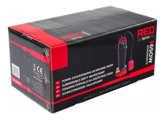 Pompa do WODY Brudnej Czystej Deszczówki 8000 l/h Ścieków 1