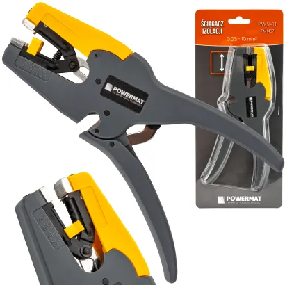ŚCIĄGACZ DO IZOLACJI KABLI PRZEWODÓW SZCZYPCE 0,03-10mm2 2w1 PM-SI-1T