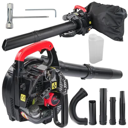 Dmuchawa Odkurzacz SPALINOWY Do Liści Ogrodu 3,5KM + Rozdrabniacz RTODL0058