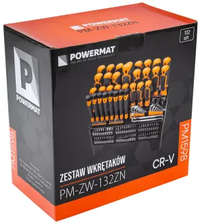 ZESTAW WKRĘTAKÓW 132el. (STOJAK) PM-ZW-132ZN - 23