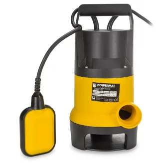 Pompa do wody czystej i brudnej PM-PDWP-1400P - 1400W + PŁYWAK - 3