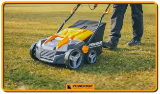 AERATOR WERTYKULATOR ELEKTRYCZNY 3w1 2550W Z KOSZEM PM-AEW-2550M - 14