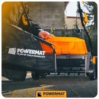 AERATOR WERTYKULATOR ELEKTRYCZNY 3w1 2550W Z KOSZEM PM-AEW-2550M - 16