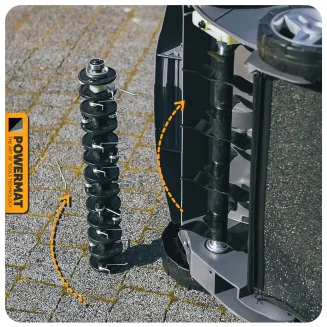 AERATOR WERTYKULATOR ELEKTRYCZNY 3w1 2550W Z KOSZEM PM-AEW-2550M - 17