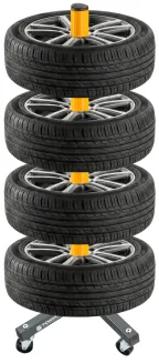 MOBILNY STOJAK NA KOŁA OPONY FELGI 4SZT PM-MSNK-235T - 6