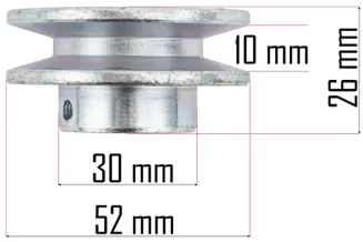 ROLKA PASKA DO AERATORA PM-AWS-65-RLP - 5