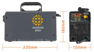 Prostownik AKUMULATOROWY Inwertorowy z Rozruchem 600A 12/24 V Ładowarka 80A PM-PI-600T - 12