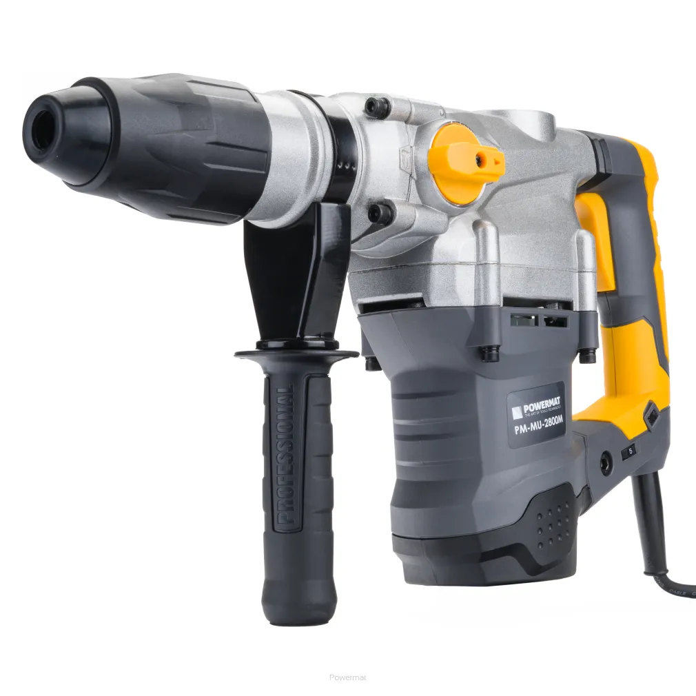 MŁOT UDAROWY OBROTOWY 18J SDS MAX 2800W WALIZKA  PM-MU-2800M