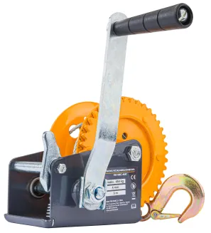 Linowa WCIĄGARKA WYCIĄGARKA Korbowa Ręczna 454kg 5m Na Korbę PM-WRC-454T - 2