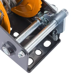 Linowa WCIĄGARKA WYCIĄGARKA Korbowa Ręczna 454kg 5m Na Korbę PM-WRC-454T - 4