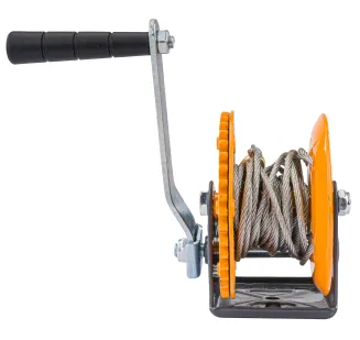 Linowa WCIĄGARKA WYCIĄGARKA Korbowa Ręczna 454kg 5m Na Korbę PM-WRC-454T - 7