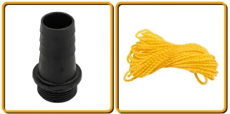 POMPA DO WODY CZYSTEJ BRUDNEJ Z PŁYWAKIEM ZATAPIALNA MOCNA 750W 6000 l/h 1