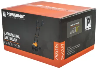 GLEBOGRYZARKA ELEKTRYCZNA KULTYWATOR DO ZIEMI 1900W 400MM GŁĘBOKOŚĆ 220MM PM-GGE-1900M - 14