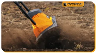 GLEBOGRYZARKA ELEKTRYCZNA KULTYWATOR DO ZIEMI 1900W 400MM GŁĘBOKOŚĆ 220MM PM-GGE-1900M - 17