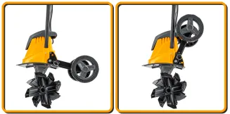 GLEBOGRYZARKA ELEKTRYCZNA KULTYWATOR DO ZIEMI 1900W 400MM GŁĘBOKOŚĆ 220MM PM-GGE-1900M - 22