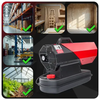 NAGRZEWNICA OLEJOWA 30KW 230V TERMOSTAT LCD RTNGO0125 - 7