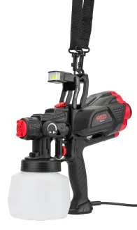 AGREGAT MALARSKI PISTOLET ELEKTRYCZNY DO MALOWANIA ŚCIAN 3 DYSZE 650W 80DIN RTPDM0020 - 9