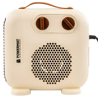 GRZEJNIK TERMOWENTYLATOR ELEKTRYCZNY FARELKA PIONOWY POZIOMY TERMOSTAT 2 kW 230V PM-TWE-2000D - 7