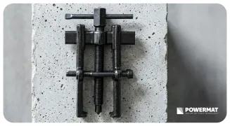 ŚCIĄGACZ DWURAMIENNY UNIWERSALNY DO WYCIERACZEK / ŁOŻYSK 38-65mm PM-SRW-65T - 9