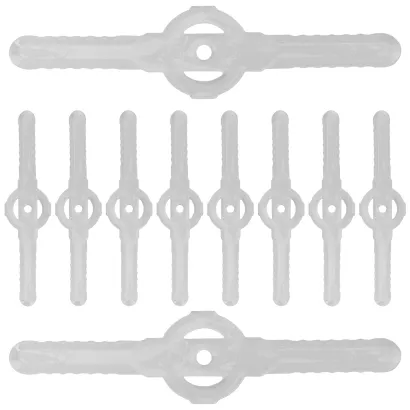 ZESTAW OSTRZY DO PODKASZARKI (10 SZTUK) WYMIENNE OSTRZA RED TECHNIC RTPKA0104-OS