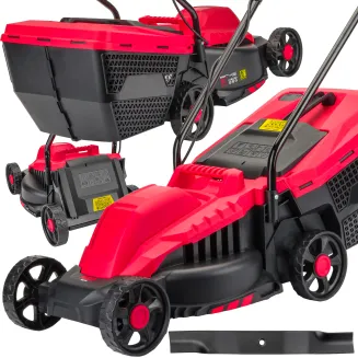 Kosiarka elektryczna do trawy 2200W Nóż 32cm RED TECHNIC RTKSE0027 - 2