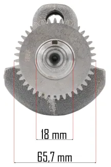 WAŁ KORBOWY DO SILNIKA PM-GX160-WK20 - 4