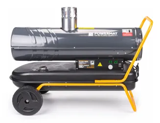 NAGRZEWNICA SPALINOWA 40KW Z KOMINEM + TERMOSTAT LCD PM-NAG-40SKN - 2