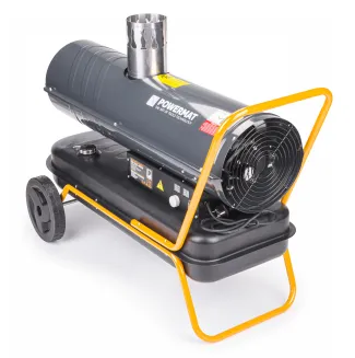 NAGRZEWNICA SPALINOWA 40KW Z KOMINEM + TERMOSTAT LCD PM-NAG-40SKN - 3