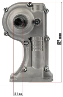 PRZEKŁADNIA NAPĘDU DO GLEBOGRYZARKI POWERMAT GŁOWICA 6 FREZÓW 28mm PM-GGE-1700M-PR - 4