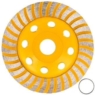 TARCZA GARNKOWA DIAMENTOWA DO SZLIFOWANIA BETONU KAMIENIA SEGMENTOWA 125MM PM-DTG-1252T - 2