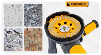 TARCZA GARNKOWA DIAMENTOWA DO SZLIFOWANIA BETONU KAMIENIA SEGMENTOWA 125MM PM-DTG-1252T - 15