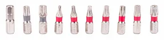 Zestaw bitów torx imbus końcówki do wkrętarki PM-ZB-42SU - 6