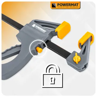 ŚCISK STOLARSKI ZACISK DŹWIGNIOWY 150x60 MM SZYBKOZACISKOWY AUTOMATYCZNY PM-SSD-6T - 7