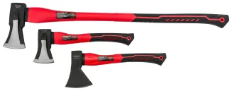 ZESTAW SIEKIER SIEKIERA ROZŁUPUJĄCA TOPOREK CIESIELSKA 3 SZT DO ŁUPANIA RTZS0054 - 2