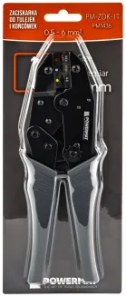 ZACISKARKA PRASKA SZCZYPCE DO KONEKTORÓW TULEJEK KOŃCÓWEK ZAKOŃCZEŃ KABLI PM-ZDK-1T - 11