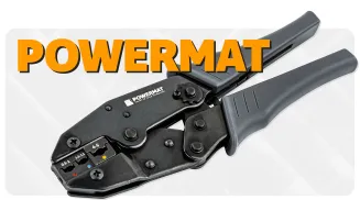 ZACISKARKA PRASKA SZCZYPCE DO KONEKTORÓW TULEJEK KOŃCÓWEK ZAKOŃCZEŃ KABLI PM-ZDK-1T - 2