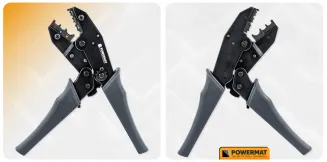 ZACISKARKA PRASKA SZCZYPCE DO KONEKTORÓW TULEJEK KOŃCÓWEK ZAKOŃCZEŃ KABLI PM-ZDK-1T - 3