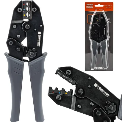 ZACISKARKA PRASKA SZCZYPCE DO KONEKTORÓW TULEJEK KOŃCÓWEK ZAKOŃCZEŃ KABLI PM-ZDK-1T