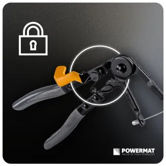 SZCZYPCE DO OPASEK ZACISKOWYCH LINKA 690MM BLOKADA DO OPASEK ZAKRES 42MM PM-SDOZ-690T - 4