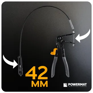 SZCZYPCE DO OPASEK ZACISKOWYCH LINKA 690MM BLOKADA DO OPASEK ZAKRES 42MM PM-SDOZ-690T - 6