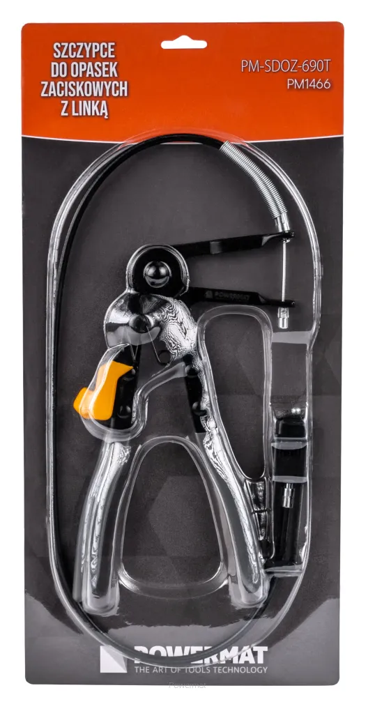 SZCZYPCE DO OPASEK ZACISKOWYCH LINKA 690MM BLOKADA DO OPASEK ZAKRES 42MM PM-SDOZ-690T