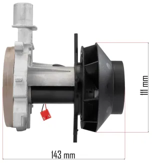 WENTYLATOR Z SILNIKIEM DO NAGRZEWNICY PM-AG-8M-WENS - 3