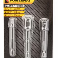 Zestaw 3 adapterów HEX PM-ZADB-3T