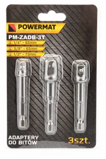 Zestaw 3 adapterów HEX PM-ZADB-3T - 2
