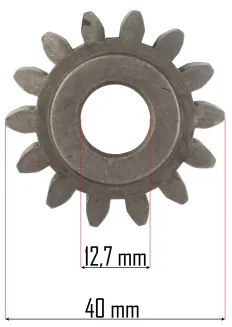 ZĘBATKI NAPĘDU DO KOSIARKI PM-KSS-5S-ZA - 2